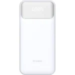 D-Link DPP-201 Power Bank 20000mAh 18W με Θύρα USB-A και Θύρα USB-C Λευκό