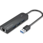 Vention USB 3.0 Hub 4 Θυρών με σύνδεση USB-A / Ethernet S9921201
