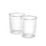 De'Longhi Σετ Ποτήρια Νερού / Καφέ/Freddo από Γυαλί 400ml DLSC318 2τμχ
