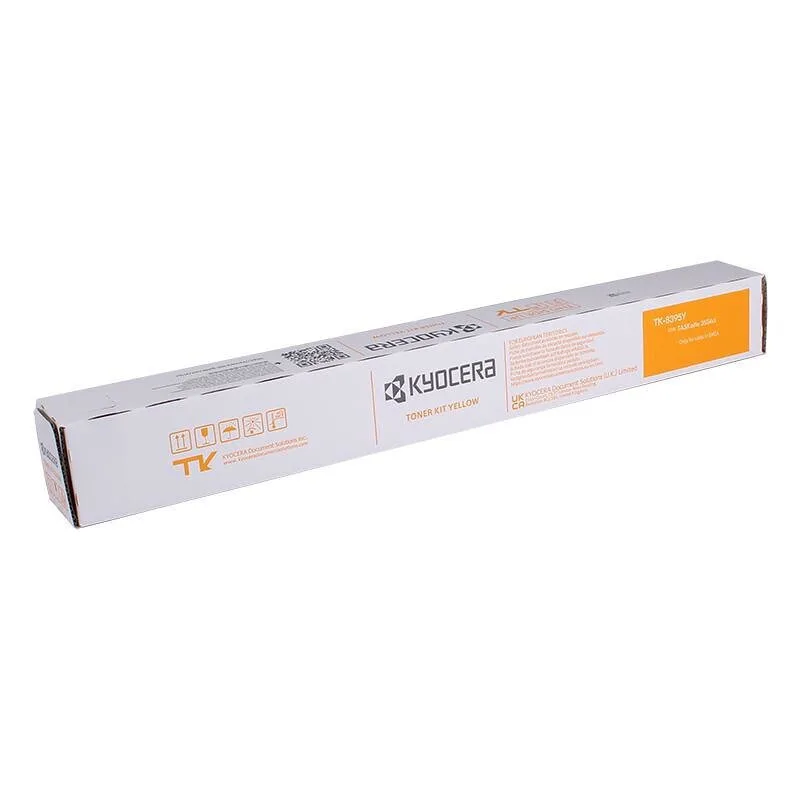 Kyocera TK-8395Y Γνήσιο Toner Laser Εκτυπωτή Κίτρινο 1T02XDANL1 - Image 1