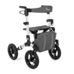 Timago Περιπατητήρας Rollator Ασημί