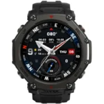 Amazfit T-Rex 3 Pro Titanium 44mm Αδιάβροχο Smartwatch (Tactical Black)