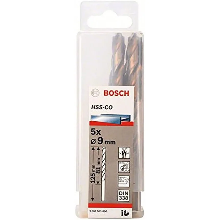 20251219114055_bosch_twist_drill_set_5_trypania_kovaltiou_me_kylindriko_stelechos_gia_metallo_2608585896 Bosch Twist Drill Σετ 5 Τρυπάνια Κοβαλτίου με Κυλινδρικό Στέλεχος για Μέταλλο 2608585896 - Image 1
