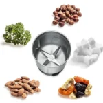 Rommelsbacher EGK 250 Ηλεκτρικός Μύλος Καφέ με Χωρητικότητα 70gr Ασημί