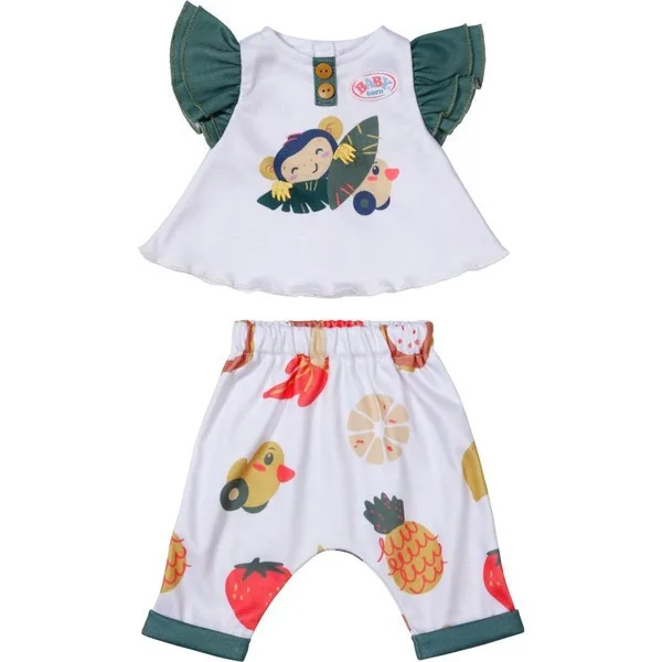 20251223131142_a58b652d ZAPF Creation Baby Born Ρουχαλάκια Monkey Outfit 43 εκ. - Image 1