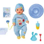 ZAPF Creation Baby Born Σετ με Μωρό Κούκλα Little Boy για 2+ Ετών 36 εκ. 835692