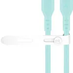Goobay USB 2.0 Cable USB-C male - USB-C 60W Τιρκουάζ 1.5m 77744