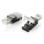 Equip Βύσμα RJ-45 2τμχ Μαύρο 121163