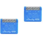 Shelly 1 Mini Gen4 Smart Switch 1 Καναλιού Wi-Fi, Bluetooth & ZigBee 8A (με Ουδέτερο) 2τμχ