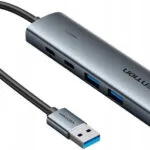 Vention USB 3.0 Hub 5 Θυρών με σύνδεση USB-A Γκρι S9921203