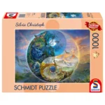Yin & Yang: Mountain world Puzzle 2D 1000pcs