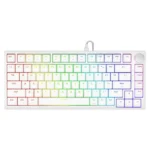 Savio Astral Gaming Πληκτρολόγιο με RGB φωτισμό (Αγγλικό US) Λευκό