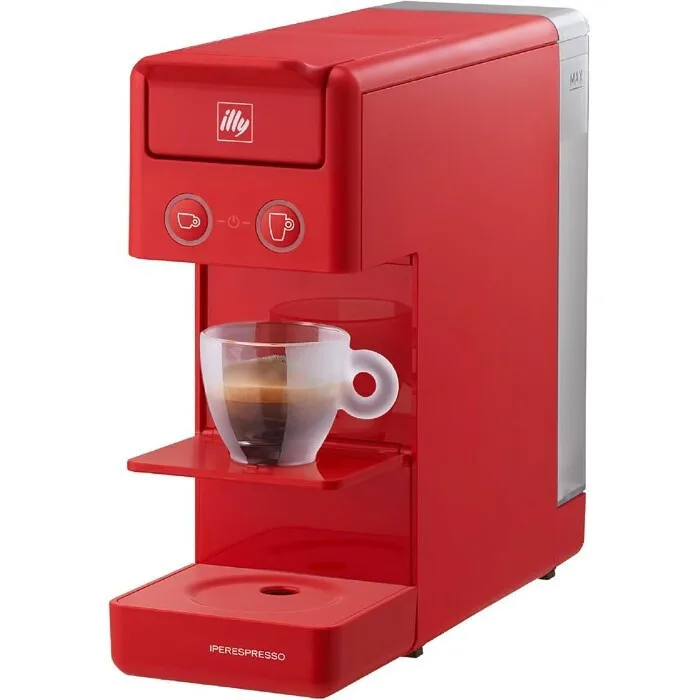 Illy Y3.3 Καφετιέρα για Κάψουλες Iperespresso Πίεσης 19bar Κόκκινη - Image 1