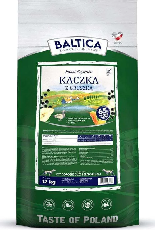 20260102122920_baltica_12kg_xira_trofi_skylon_mesaion_megalosomon_fylon_me_papia Baltica 12kg Ξηρά Τροφή Σκύλων Μεσαίων & Μεγαλόσωμων Φυλών με Πάπια - Image 1