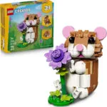 LEGO Creator 3-in-1 Cute Hamster with a Flower για 7+ Ετών 166τμχ 31376