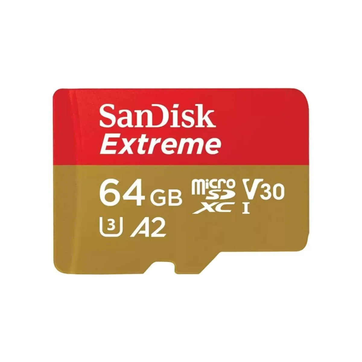 Sandisk Extreme microSDXC 64GB Class 10 U3 V30 A2 UHS-I με αντάπτορα - Image 1