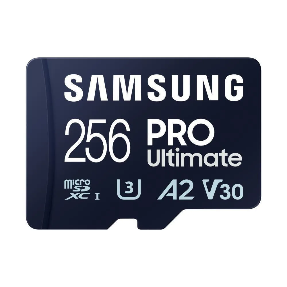 Samsung PRO Ultimate microSDXC 256GB Class 10 U3 V30 A2 UHS-I με αντάπτορα - Image 1