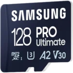 Samsung PRO Ultimate microSDXC 128GB Class 10 U3 V30 A2 UHS-I με αντάπτορα