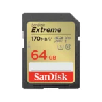 Sandisk Extreme SDXC 64GB Class 10 U3 V30 UHS-I
