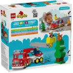 LEGO Duplo Fire Truck with Hose and Firefighter για 2+ Ετών 28τμχ 10473