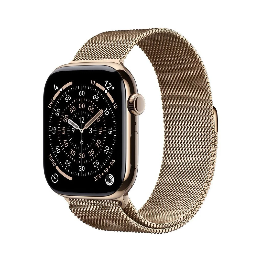 Burga Elegance Λουράκι Ανοξείδωτο Ατσάλι Χρυσό (Apple Watch 38/40/41/42mm) - Image 1