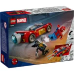 LEGO Marvel Spider-Man Car vs. Venomized Wolverine για 7+ Ετών 134τμχ 76336