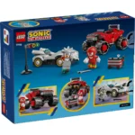 LEGO Sonic The Hedgehog Silver's Car vs. Knuckles' Monster Truck για 8+ Ετών 378τμχ 77118