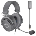 Endorfy VIRO Plus USB Over Ear Gaming Headset με σύνδεση USB Γκρι