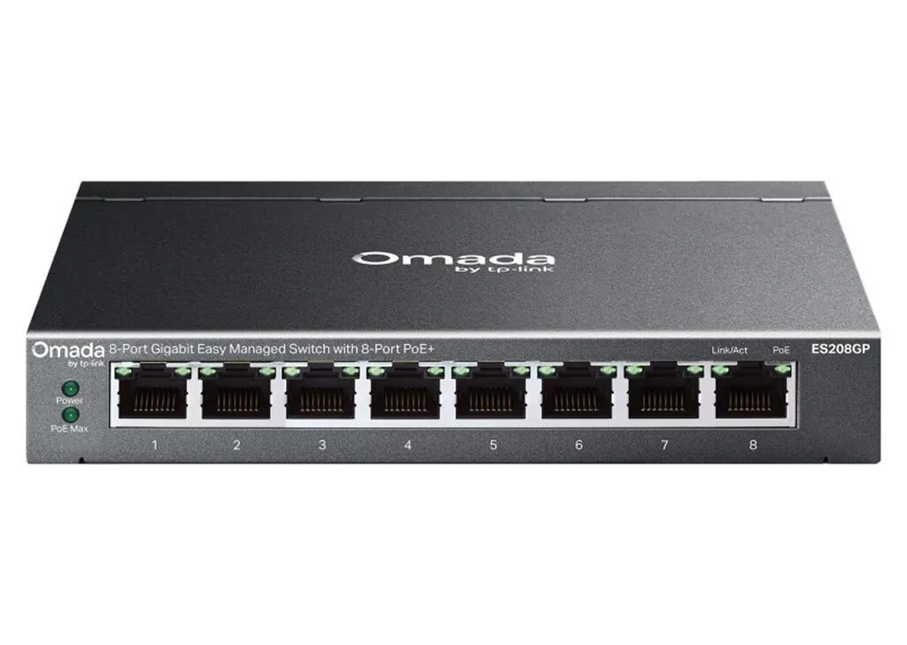 20260107102501_6531619b TP-LINK ES208GP v1 Managed L2 PoE Switch με 8 Θύρες Gigabit (1Gbps) Ethernet - Image 1