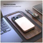 Fixed MagZen 5 Crystal Power Bank 5000mAh 20W με Θύρα USB-C Ροζ