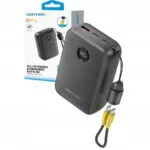Vention Power Bank 20000mAh 22.5W με Θύρα USB-A και Θύρα USB-C Μαύρο