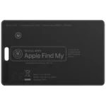 4Smarts SkyTag Card ReCharge Apple Find My Tracker Μαύρο Επαναφορτιζόμενο