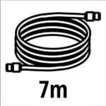 Einhell 4173645 Σωλήνας Αναρρόφησης 7m και Διάμετρο 25mm