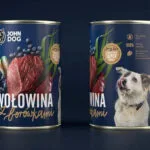 John Dog Υγρή Τροφή Σκύλων με Βοδινό και Βατόμουρα 400gr