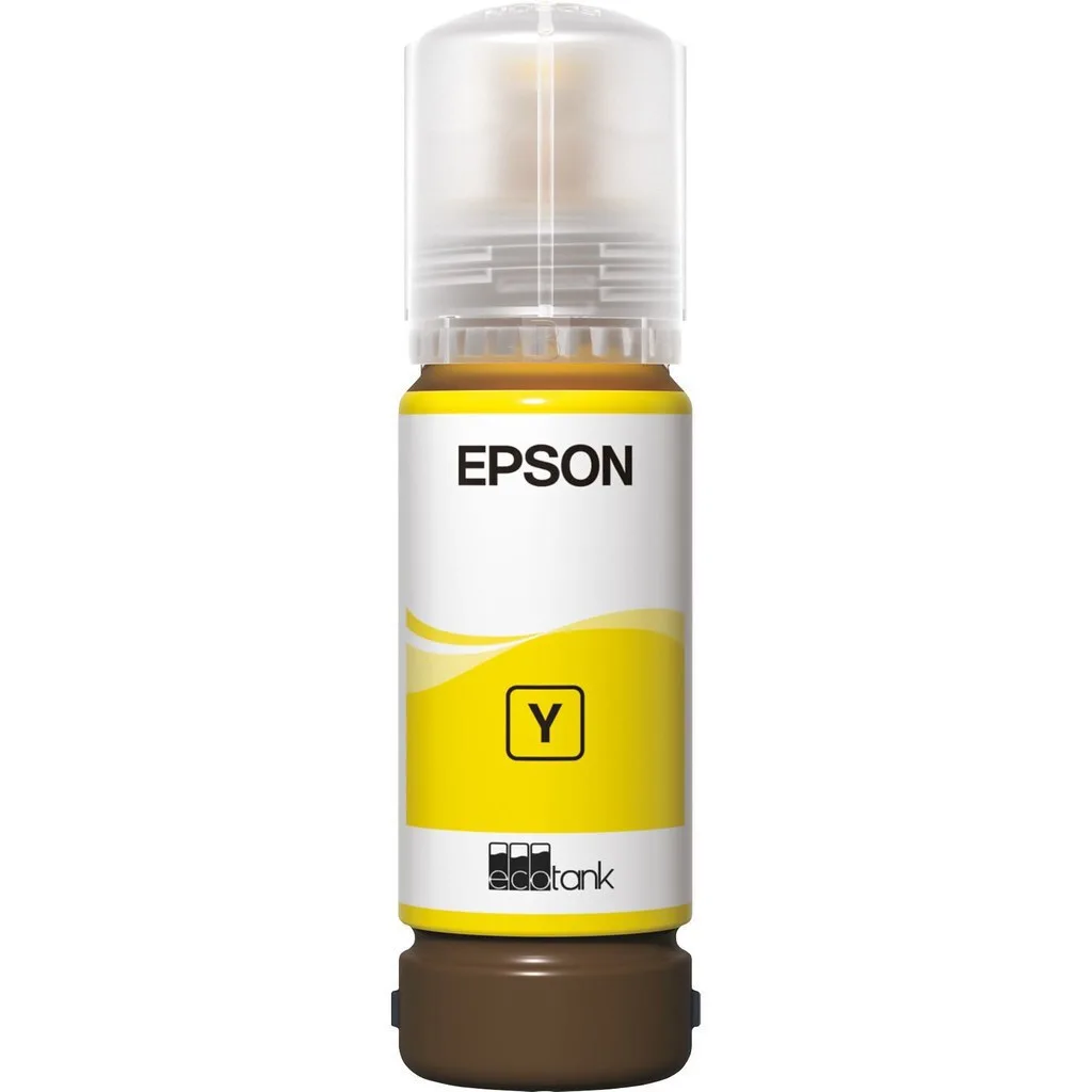 Epson 107 Γνήσιο Μελάνι Εκτυπωτή InkJet Κίτρινο (C13T09B440) - Image 1