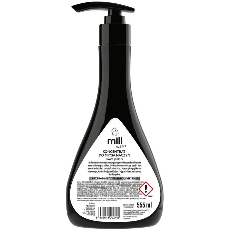 20260112112017_3de1f419 Mill Wash Concentrated Dishwashing Lotion Lilac Blossom Fragrance 555 Ml - Image 1