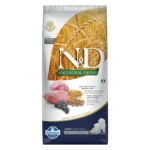 Farmina N&D Ancestral Grain Puppy Medium & Maxi 12kg Ξηρά Τροφή χωρίς Γλουτένη, με Λίγα Σιτηρά για Κουτάβια Μεσαίων & Μεγαλόσωμων Φυλών με Αρνί