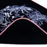 Deltaco L33T Assassin's Creed Valhalla Gaming Mouse Pad Medium 355mm με RGB Φωτισμό Μαύρο