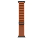 Apple Alpine Loop 49mm Medium Λουράκι Υφασμάτινο Terra Cotta - Black Titanium (Apple Watch 44/45/46mm/Ultra 49mm) MG9E4ZM/A