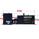 Μπαταρία Laptop Battery Dell Alienware M15 R2 P87f P87f001 Alienware M17 R2 P41e P41e001 Y9m6f 0y9m6f 8k84y 08k84v Ym9kc 11.4v 76wh 6334mah Καλωδιοταινία 10pins Κωδ.1-bat0793