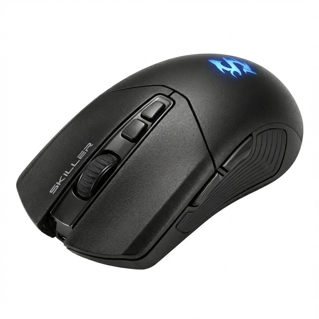 Sharkoon SKILLER SGM30W Ασύρματο RGB Gaming Ποντίκι 6000 DPI Μαύρο - Image 1