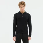 Aristoteli Bitsiani Polo Πουλόβερ Μαύρο 91-2506-953-001