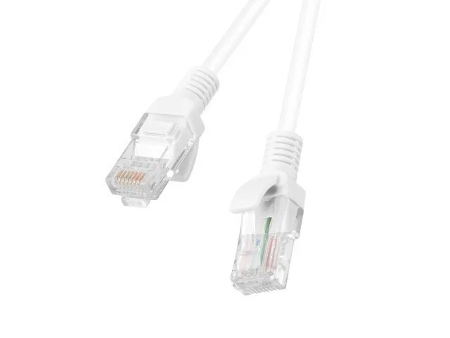 Lanberg U/UTP Cat.6 Καλώδιο Δικτύου Ethernet 1.5m Λευκό 10τμχ PCU6-20CC-0150-W - Image 1
