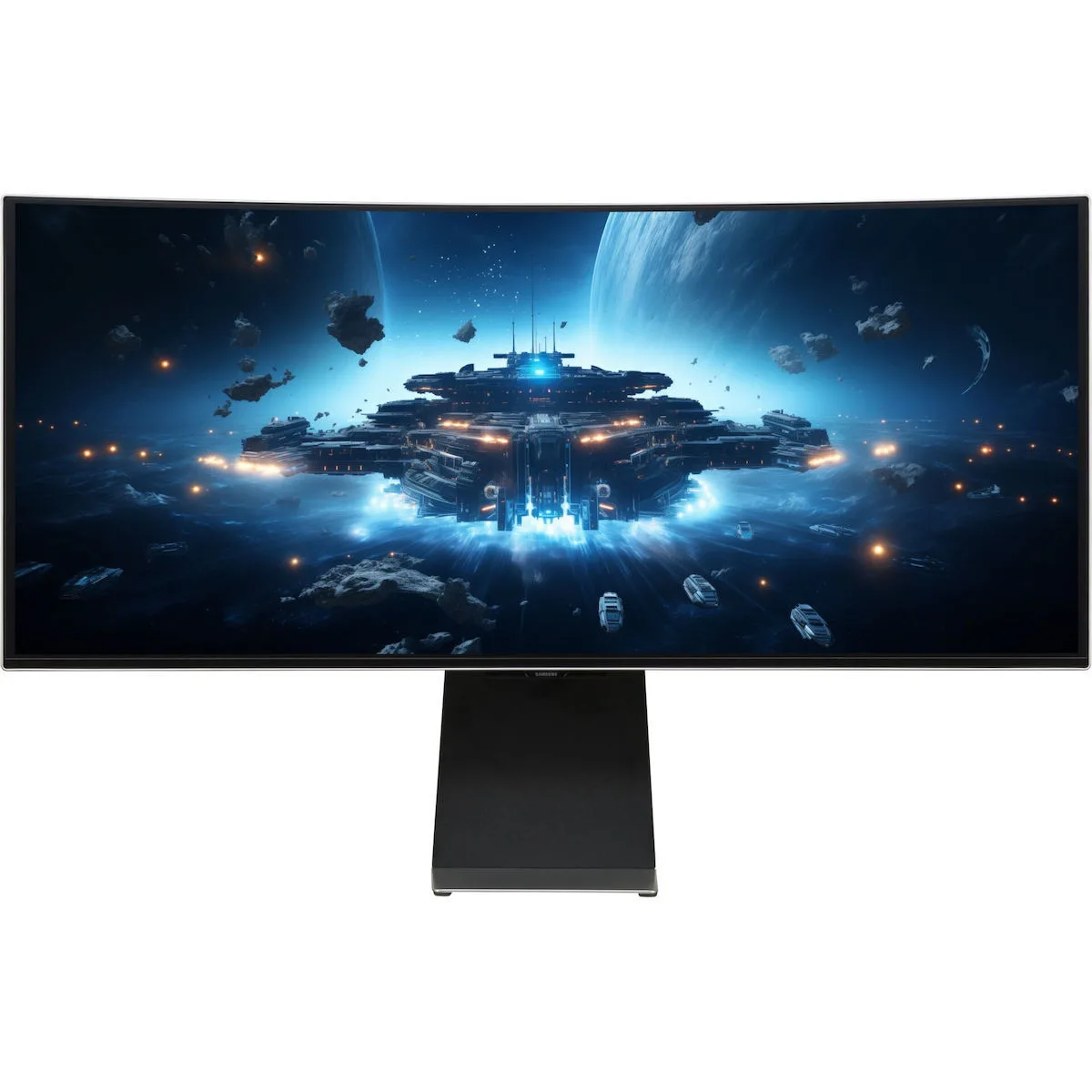 Samsung Odyssey G8 G85SD Ultrawide OLED HDR Curved Gaming Monitor 34" QHD 3440x1440 175Hz με Χρόνο Απόκρισης 0.03ms GTG - Image 1