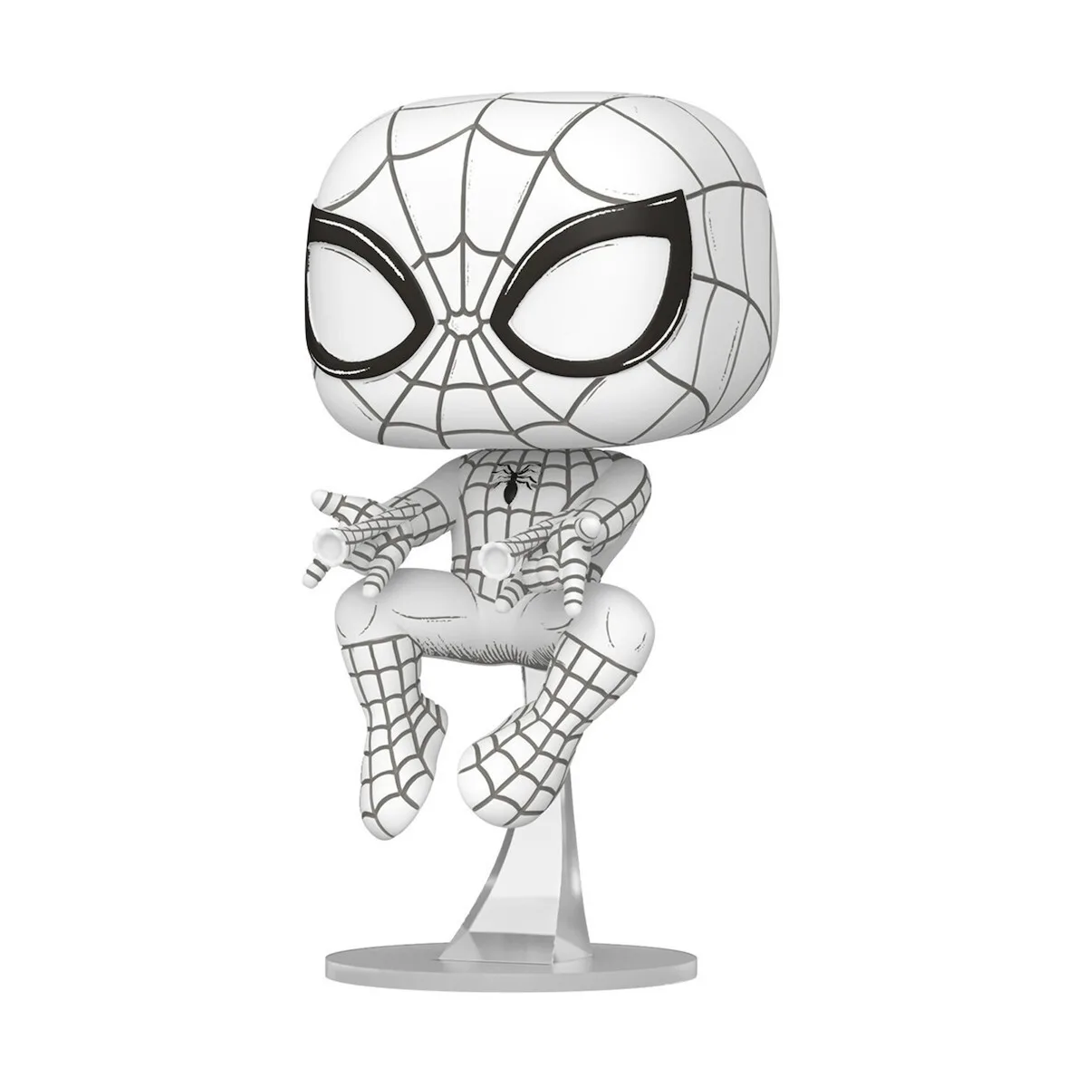 Funko Pop! Marvel: Marvel - Spider-Man (Sketched) 1574 Bobble-Head Special Edition - Image 1