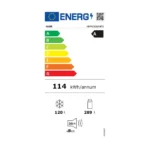 Haier Ψυγειοκαταψύκτης 409lt Total NoFrost Υ205xΠ59.5xΒ66.7εκ. Inox HDPW5620ANPD