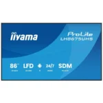 Iiyama LH8675UHS-B2AG Public Display 4K UHD 85.6"