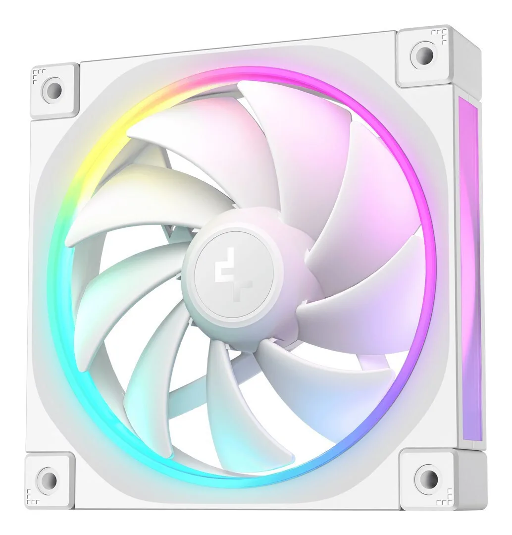 Deepcool FL12 WH Case Fan 120mm με Σύνδεση 3-Pin Λευκό - Image 1