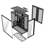Modecom Volcano SPACE XL NF Full Tower Κουτί Υπολογιστή με Πλαϊνό Παράθυρο και ARGB Φωτισμό Μαύρο