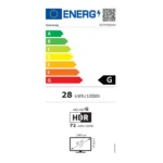 Samsung Odyssey G5 G50SF OLED HDR Gaming Monitor 27" QHD 2560x1440 180Hz με Χρόνο Απόκρισης 0.03ms GTG